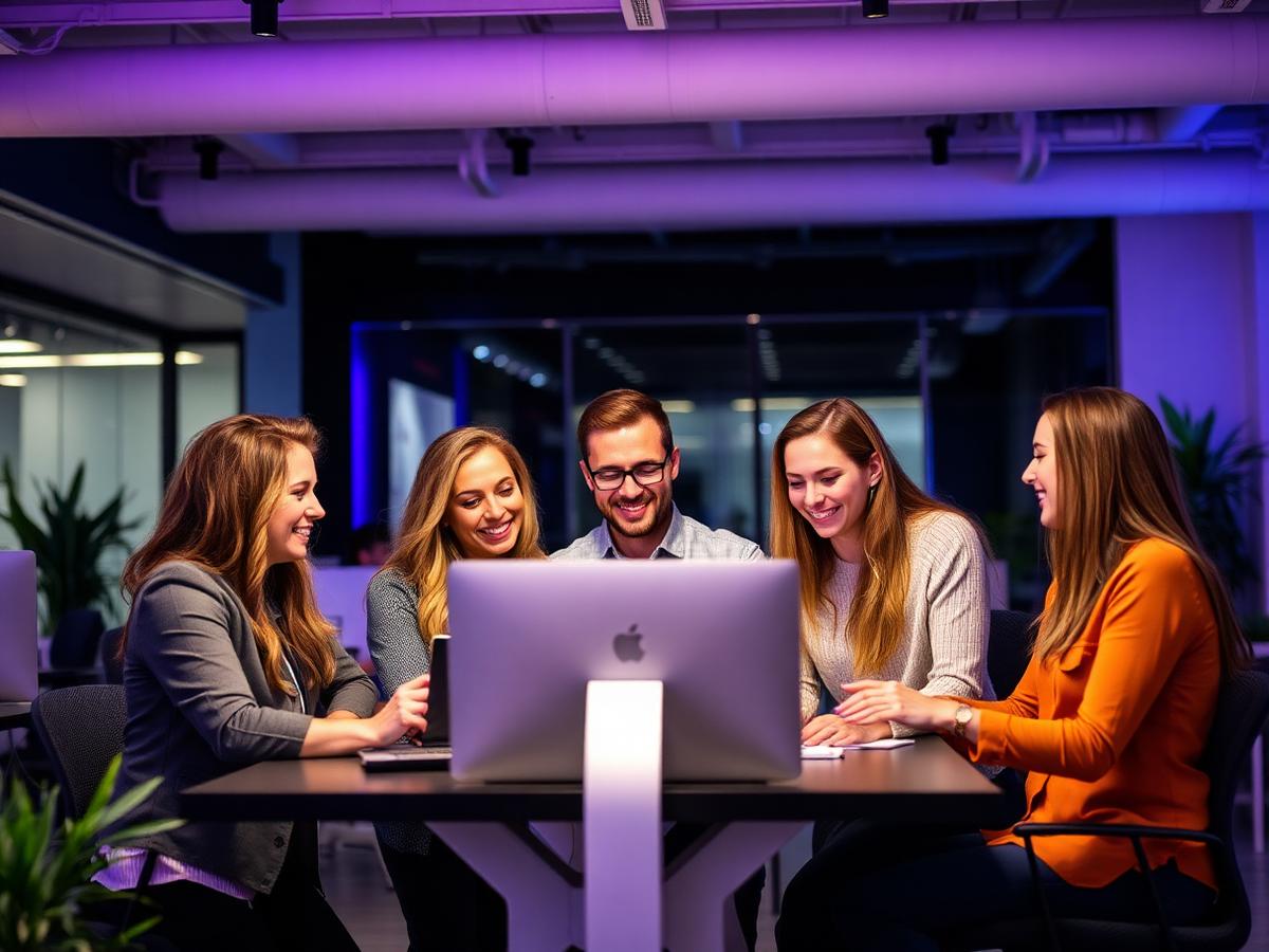 Digital marketing team